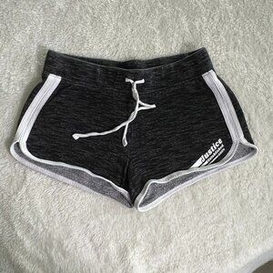 4/$12 💥♻ Justice Active Heather Black Youth Drawstrings Shorts | Size 8 | 3965